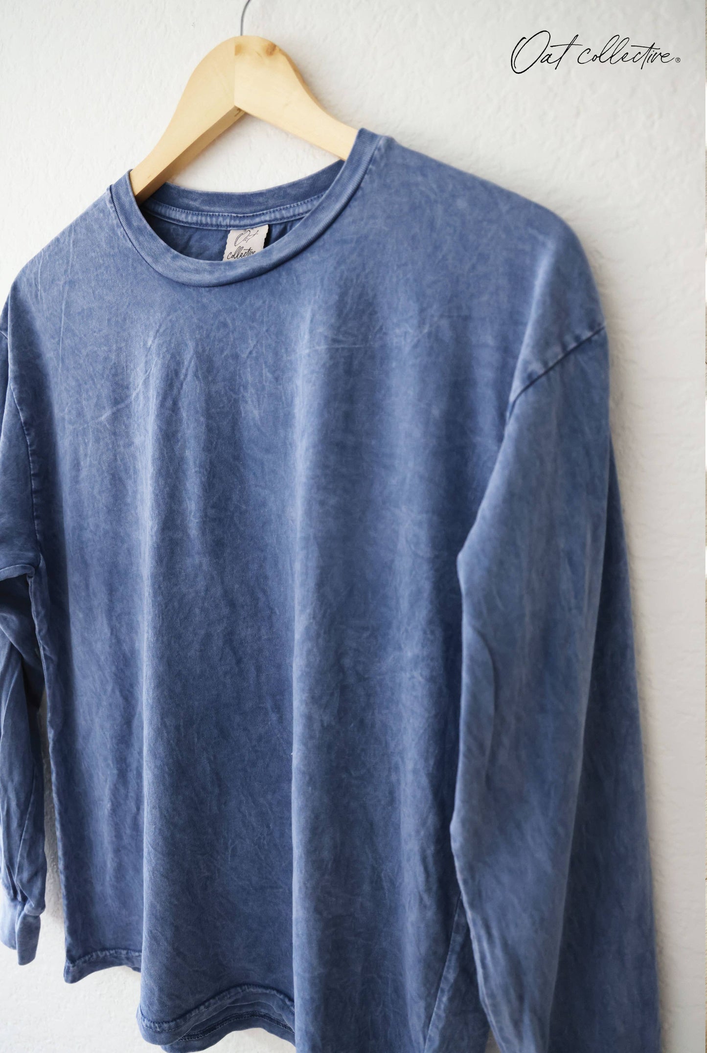 GOLF WIVES Mineral Washed Long Sleeve Graphic: FOREST / L
