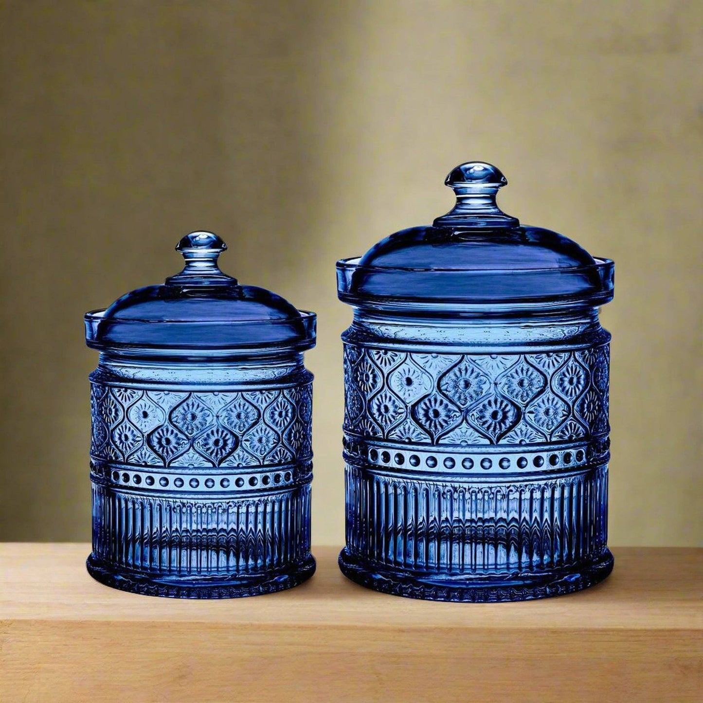Claro Blue Medium Canister