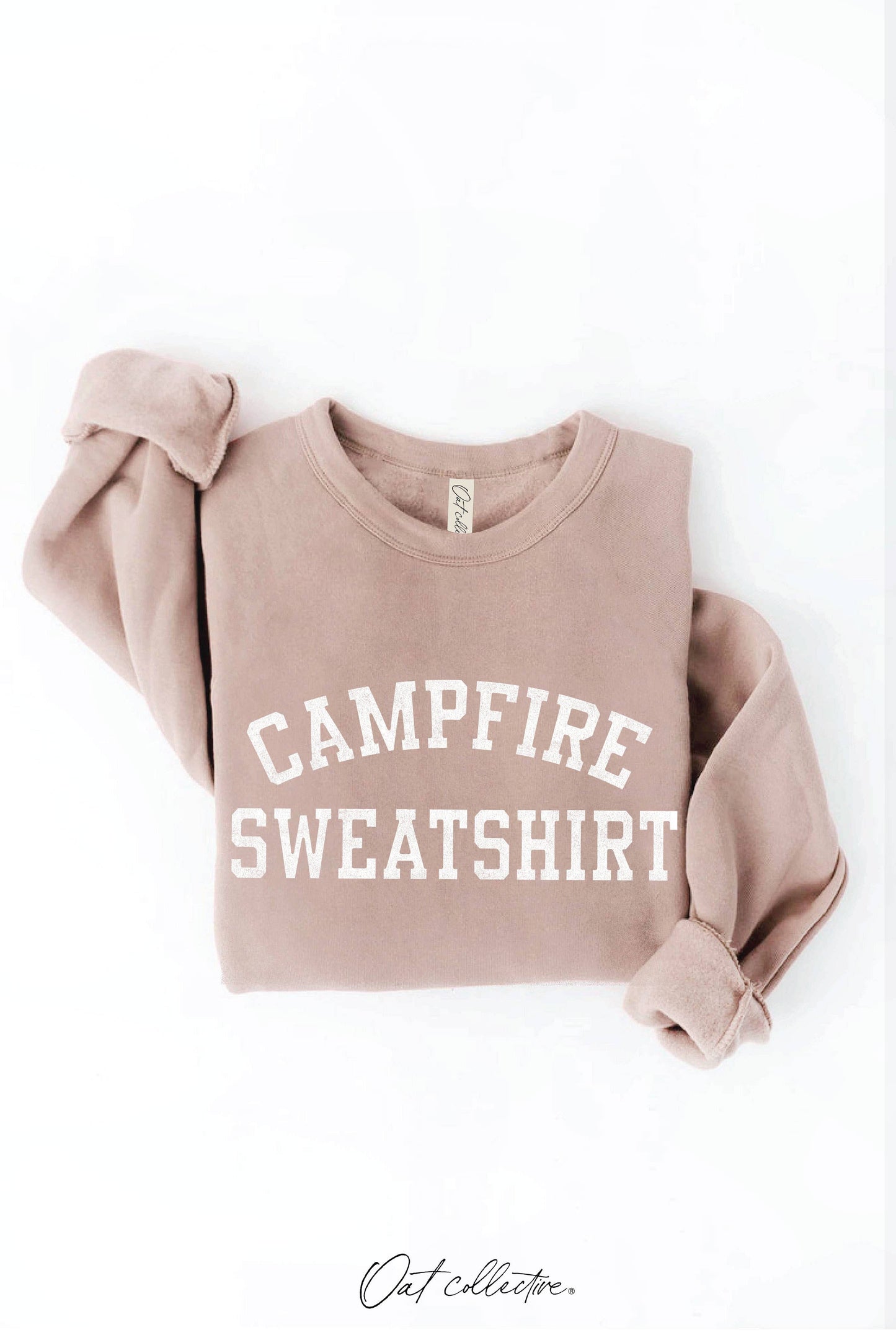 CAMPFIRE SWEATSHIRT Graphic Sweatshirt: BLACK / XL