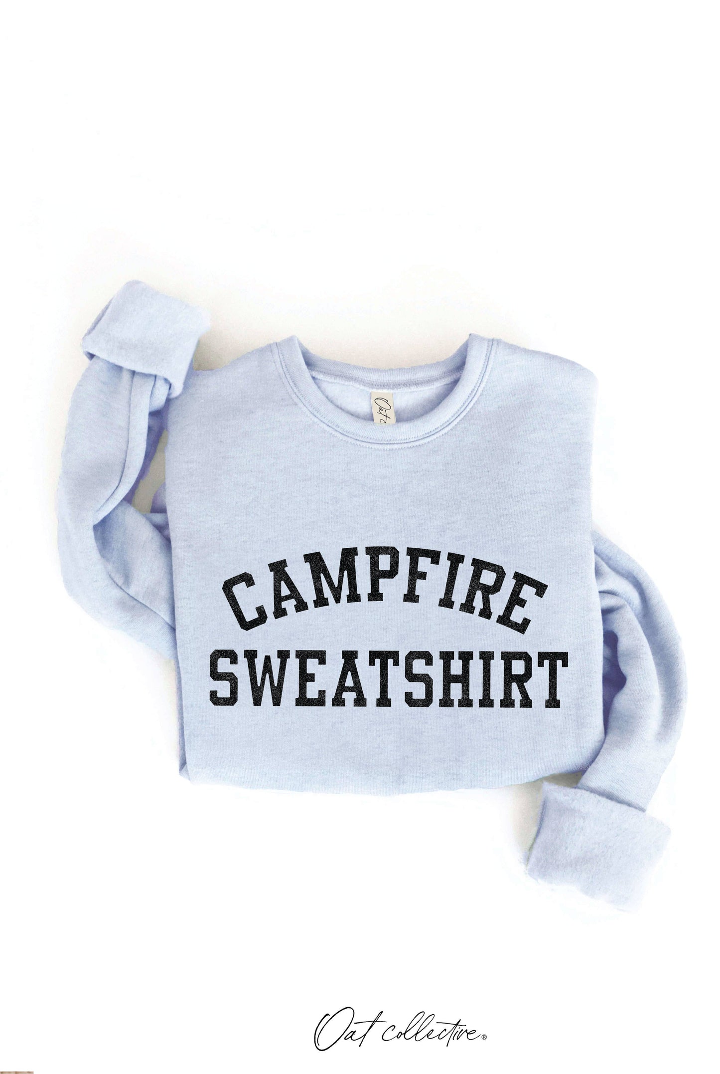 CAMPFIRE SWEATSHIRT Graphic Sweatshirt: HEATHER FOREST / S
