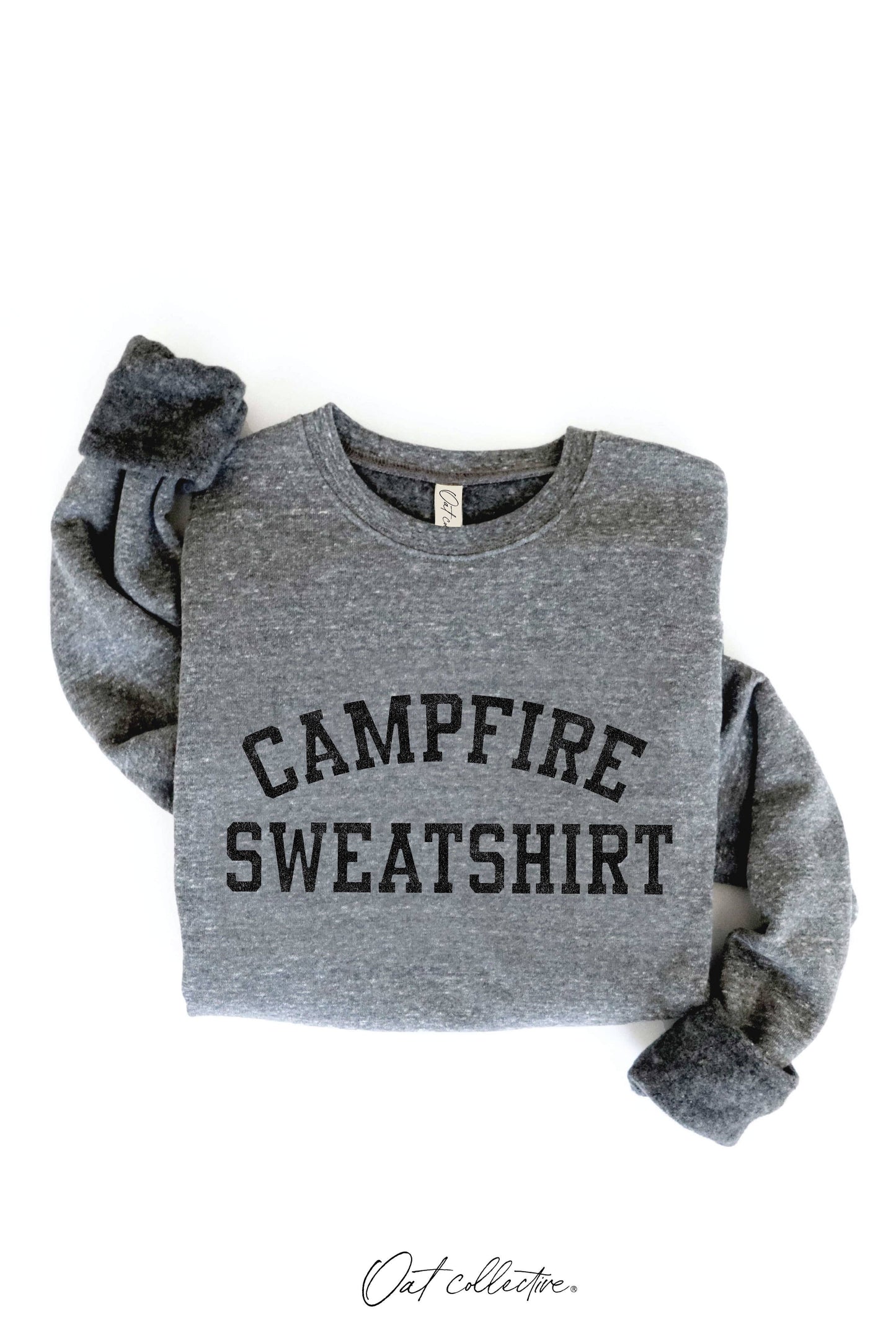 CAMPFIRE SWEATSHIRT Graphic Sweatshirt: HEATHER ROYAL / L