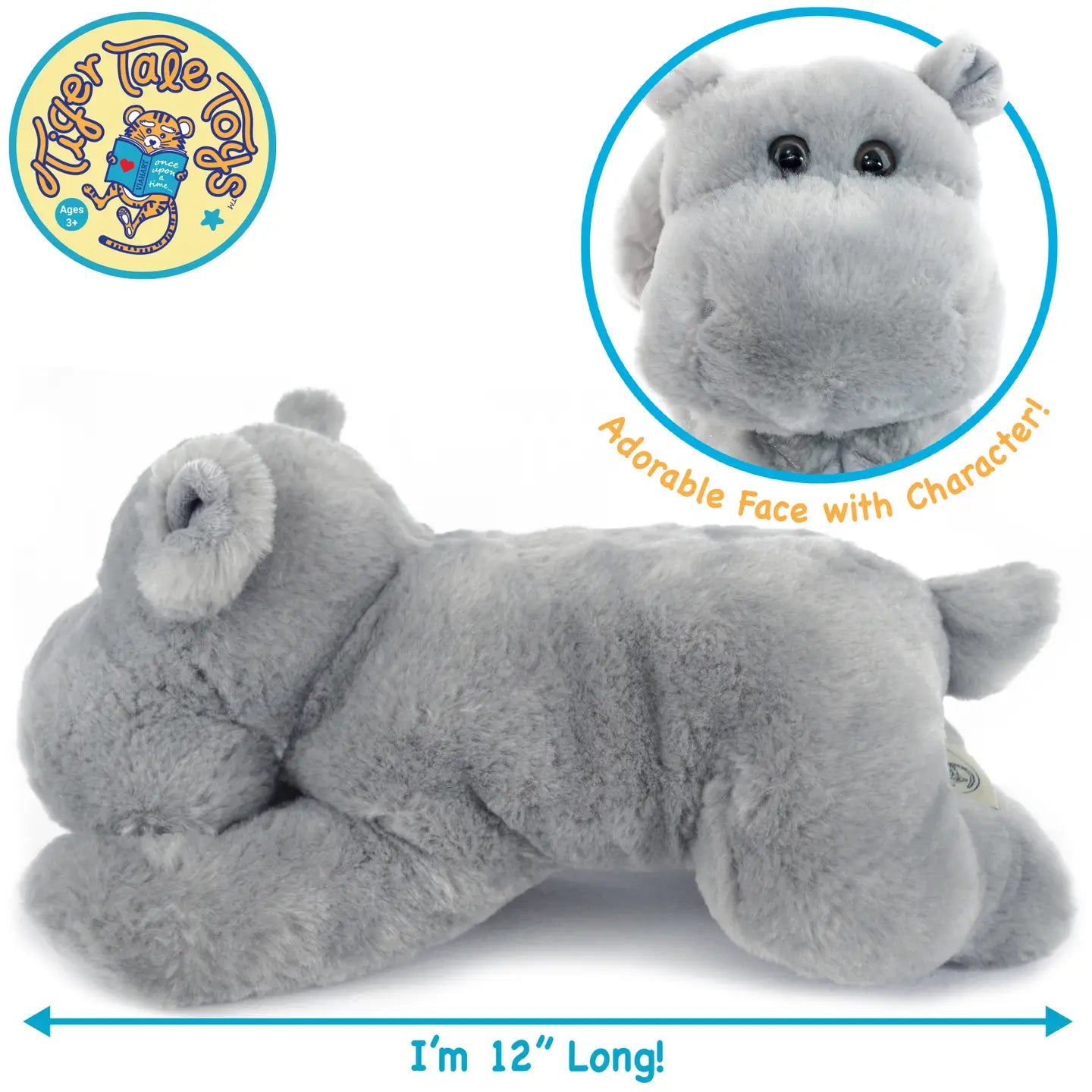 Huck the Hippo Plush