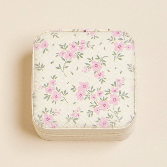 Floral Jewelry Box - Travel Size
