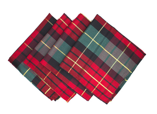 Classic Tartan Plaid Dinner Napkin (20”)