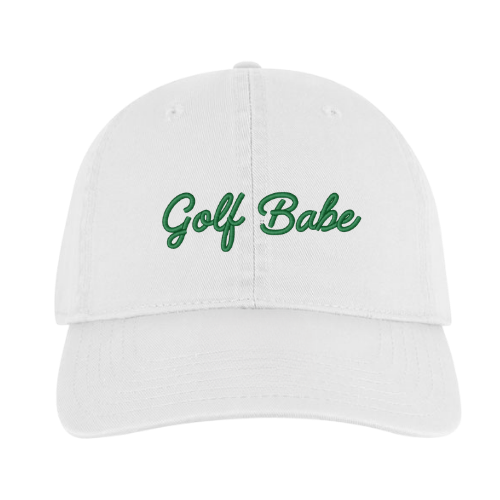 GOLF BABE BASEBALL HAT
