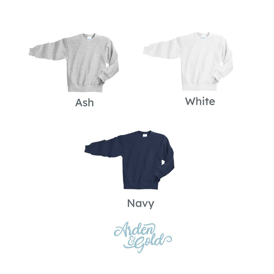 Youth USA Icons Embroidered Sweatshirt