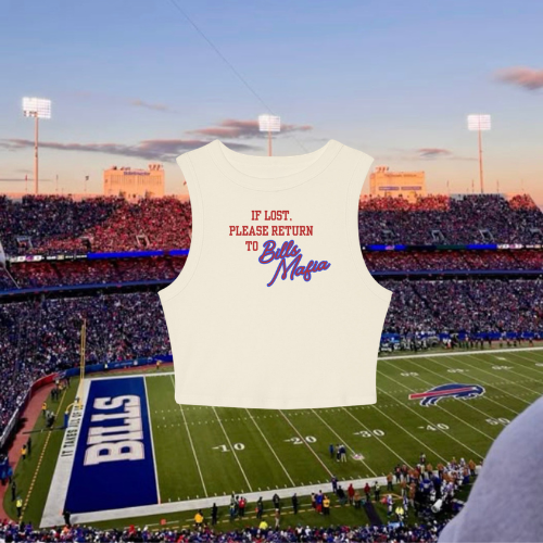 RETURN TO BILLS MAFIA MUSCLE TANK