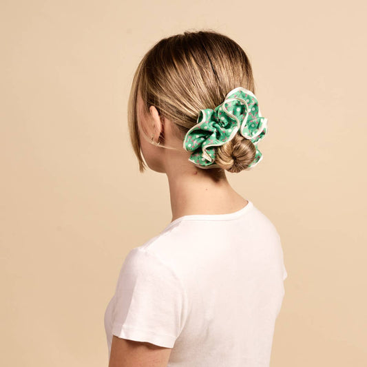 Golf Tee Time Ruffle Scrunchie