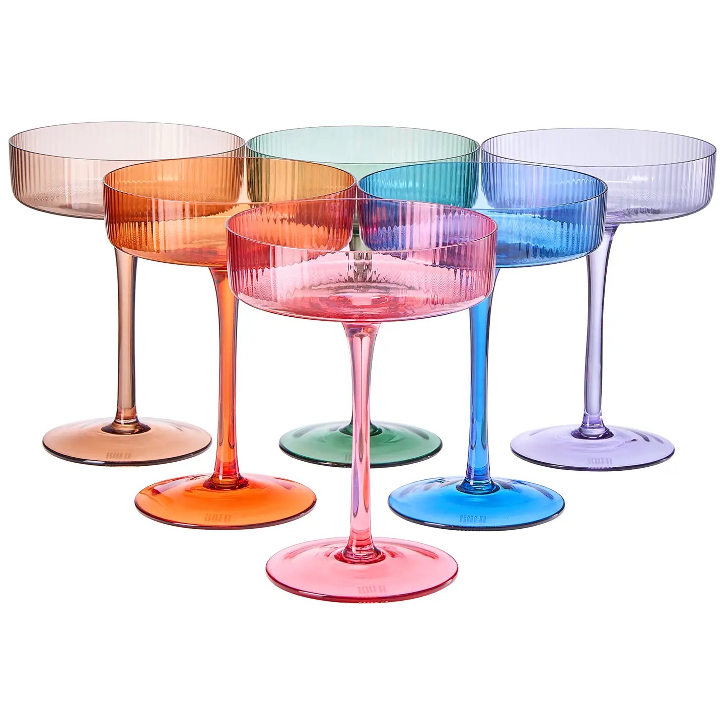 Art Deco Vintage Colored Coupe