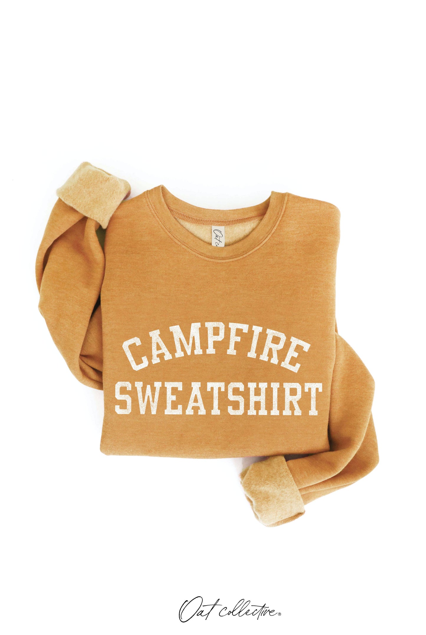 CAMPFIRE SWEATSHIRT Graphic Sweatshirt: MAUVE / L
