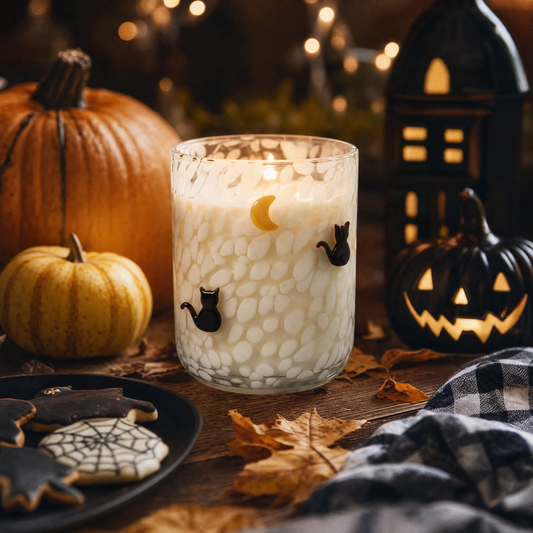 Black Cat & Moon 12oz Icon Candle