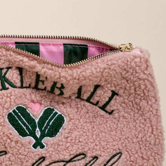 Pickleball Social Club Teddy Pouch