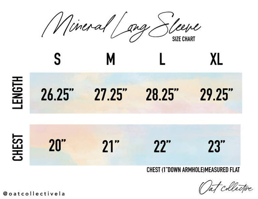 GOLF WIVES Mineral Washed Long Sleeve Graphic: FOREST / L