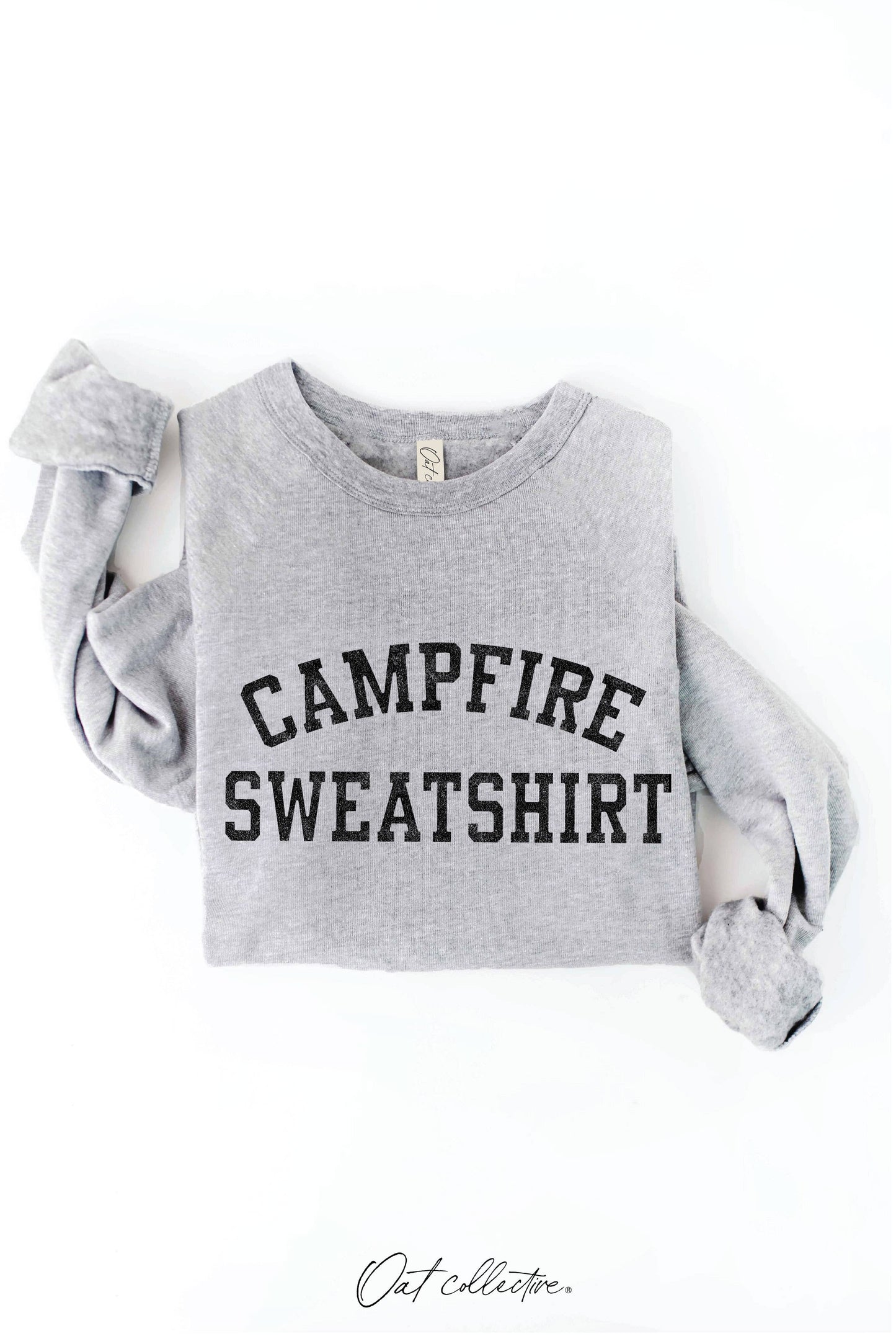 CAMPFIRE SWEATSHIRT Graphic Sweatshirt: HEATHER ROYAL / L