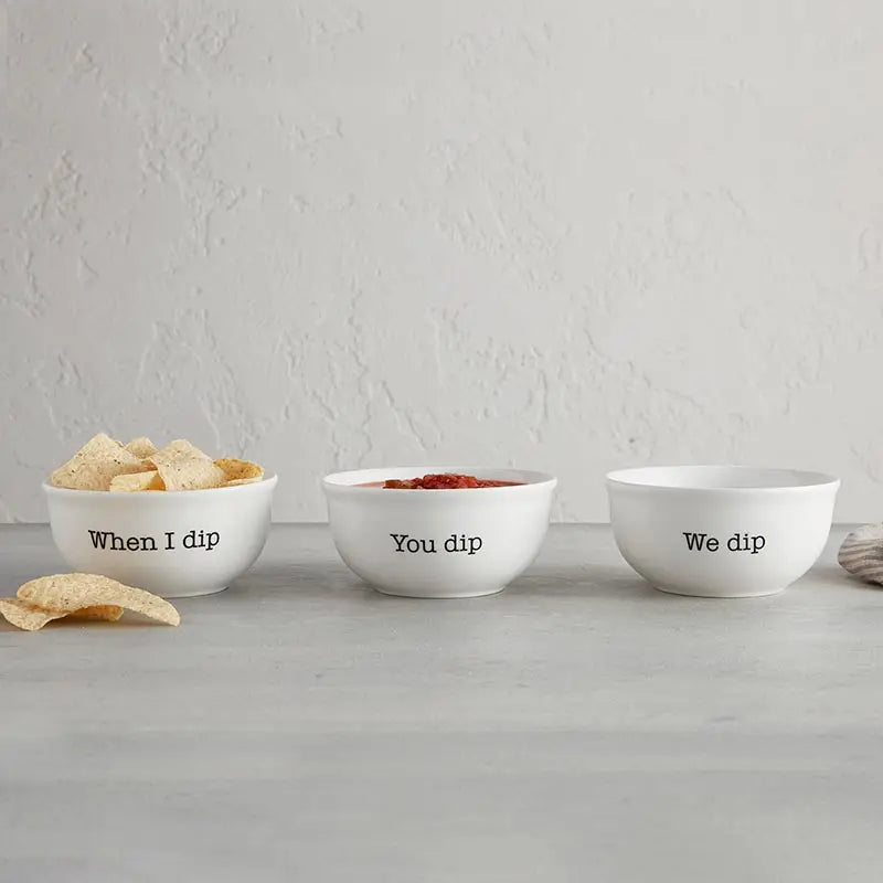 You Dip Ceramic Bowl