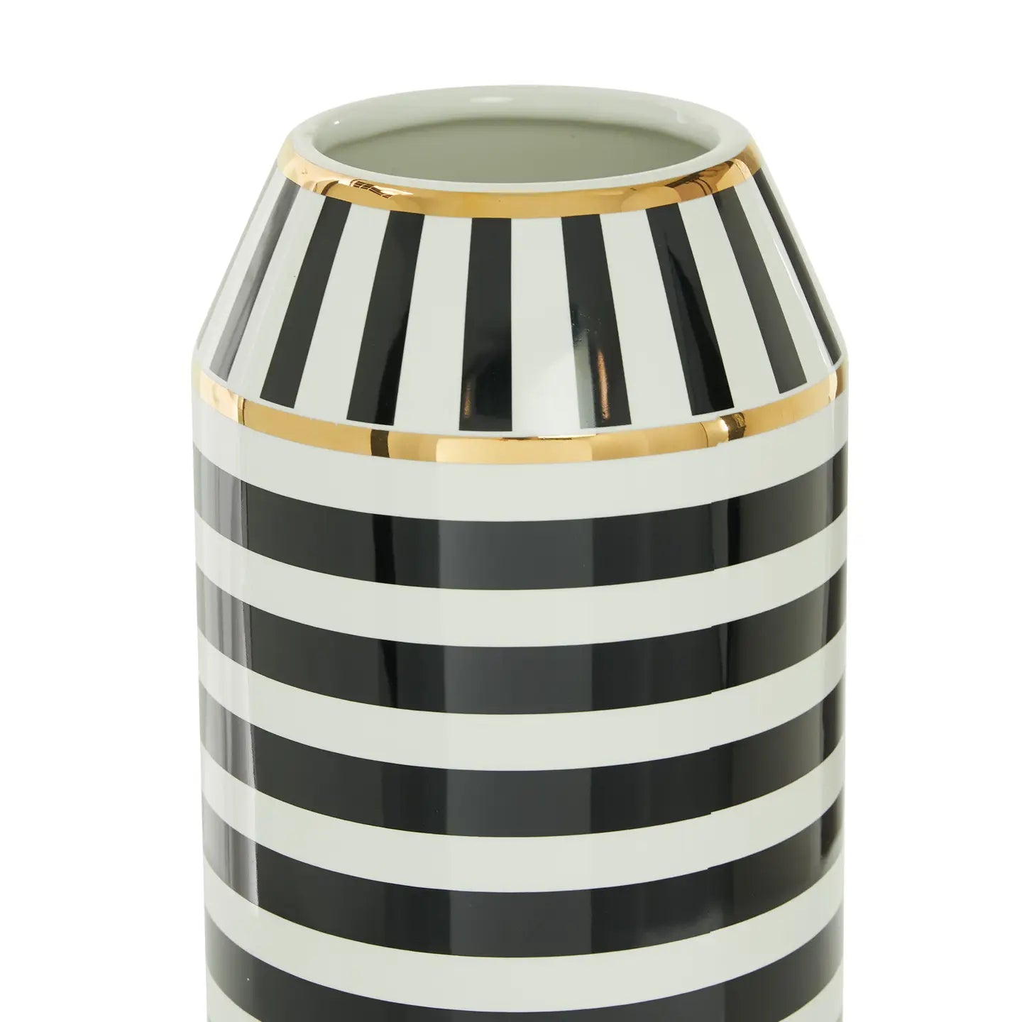 Modern Black Ceramic Vase