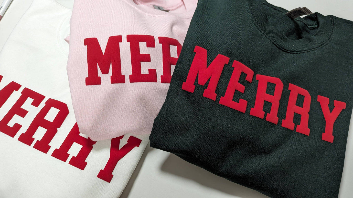 Merry Holiday Crewneck Sweatshirt