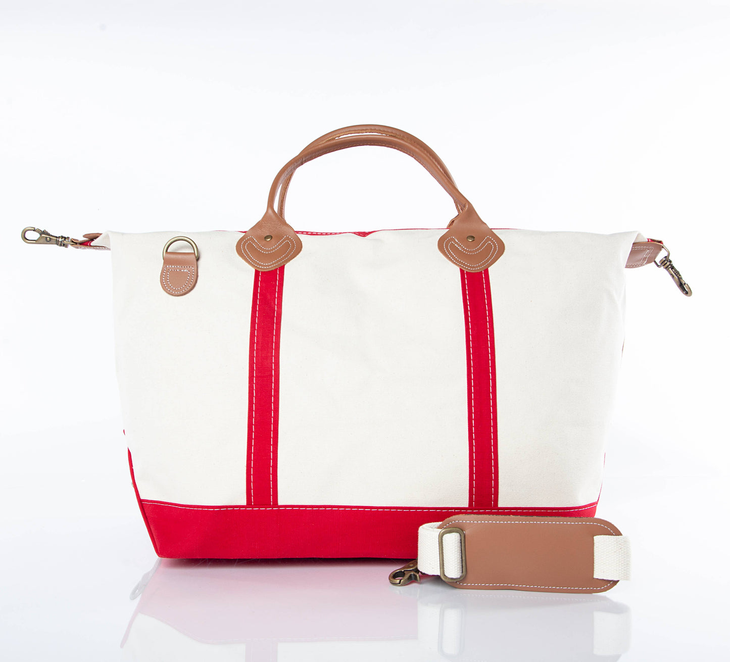 Weekender Canvas Travel Bag – Green