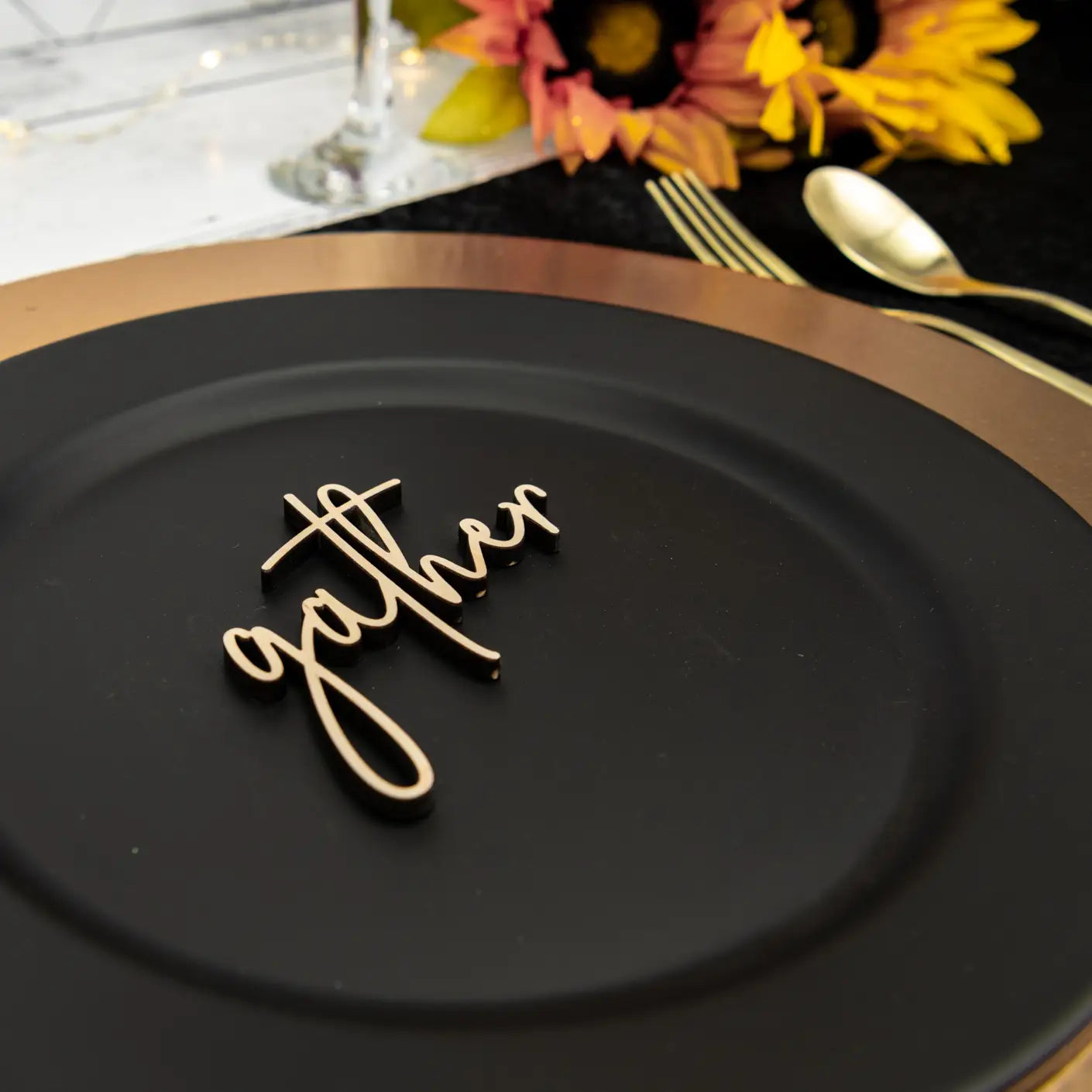 Gather Place Card Settings