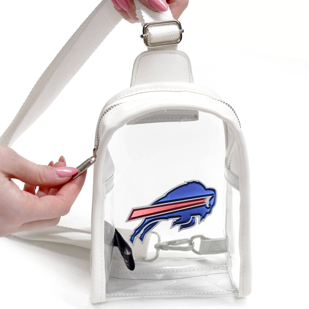 NFL Buffalo Bills Clear 3D Mini Sling