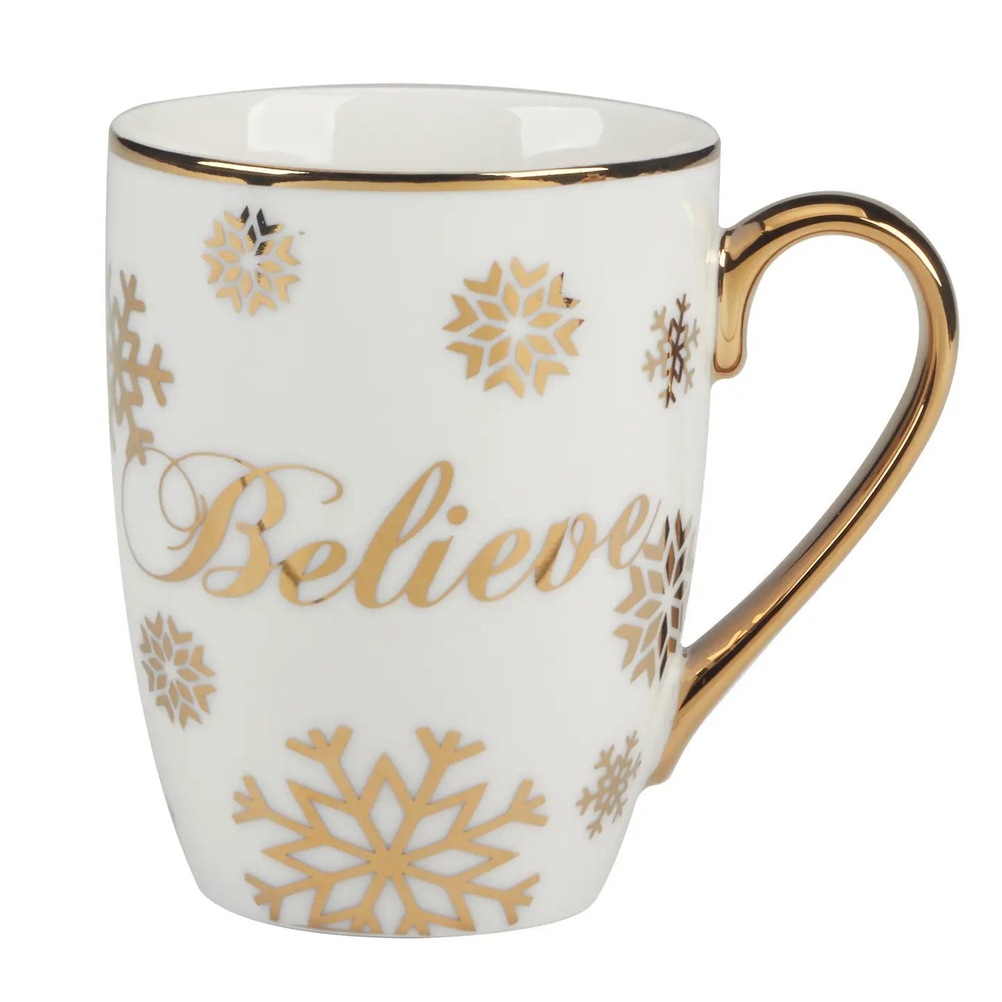 Christmas Glitter Gold Mug