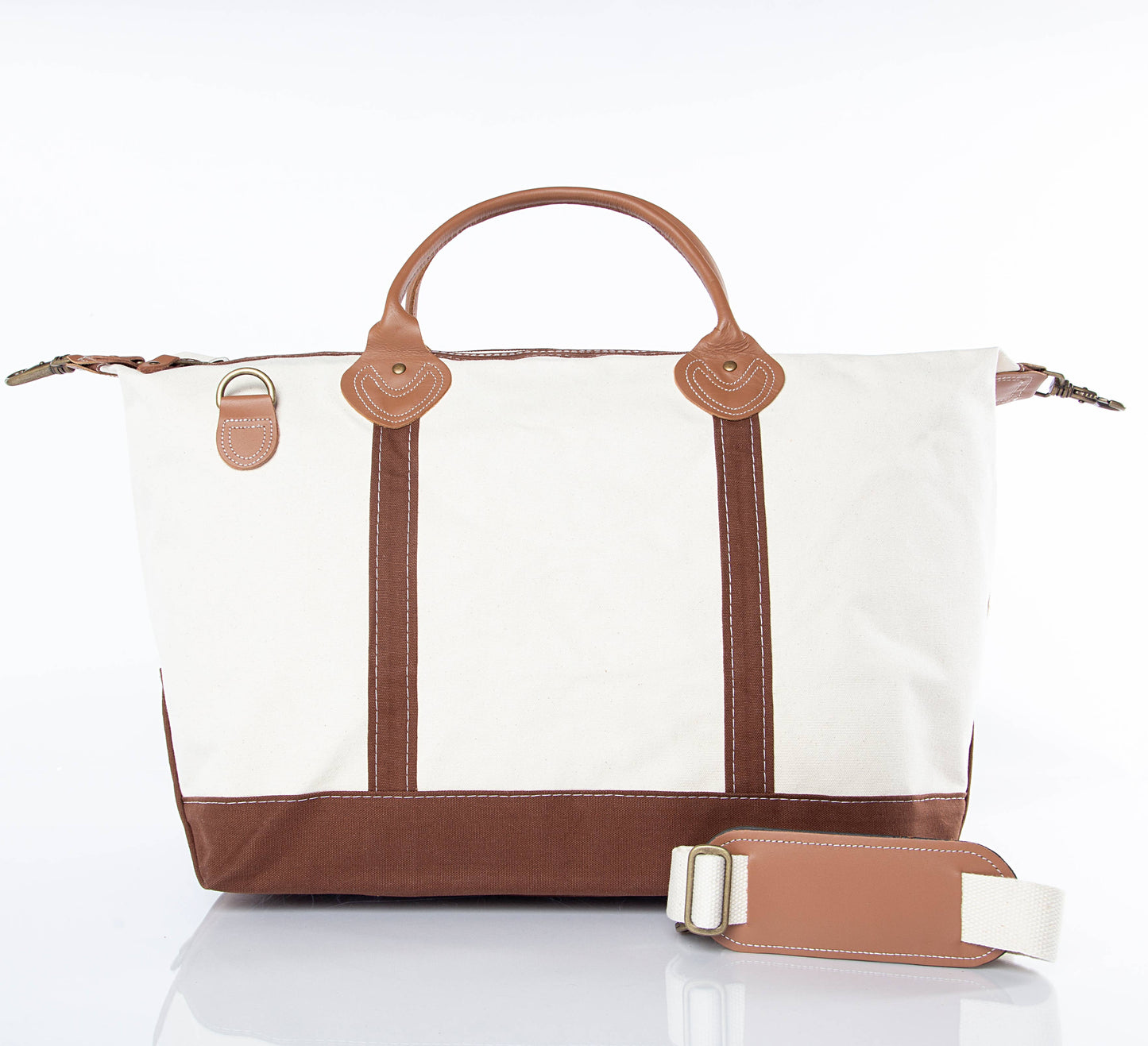 Weekender Canvas Travel Bag – Green