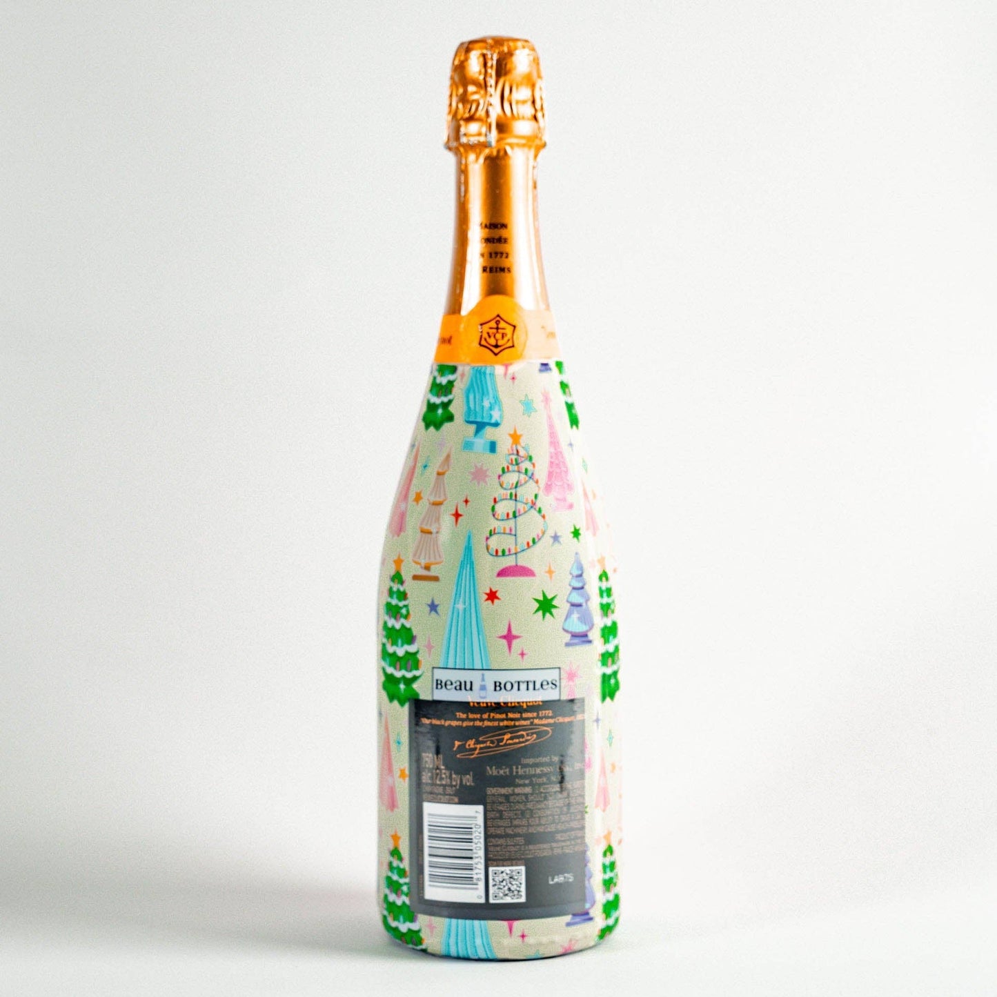 Beau Bottles – Timeless Christmas Trees (Champagne)