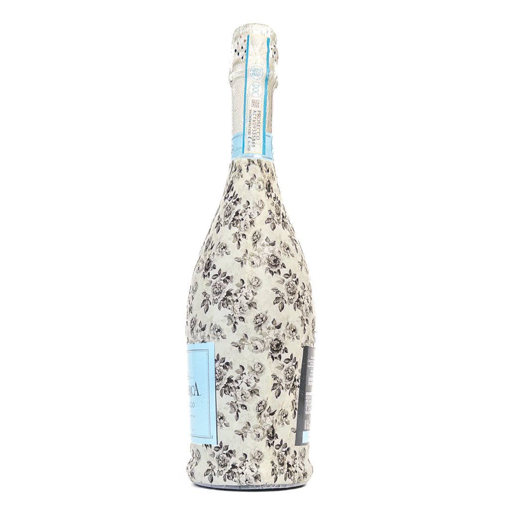 Beau Bottles Black and White Floral - Prosecco Collection