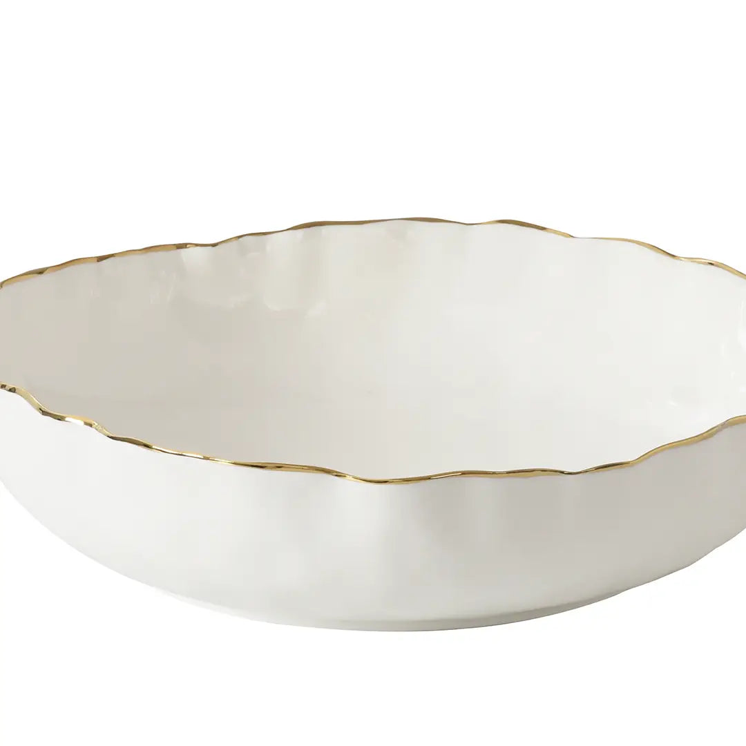 Extra Large Shallow Bowl in Portofino