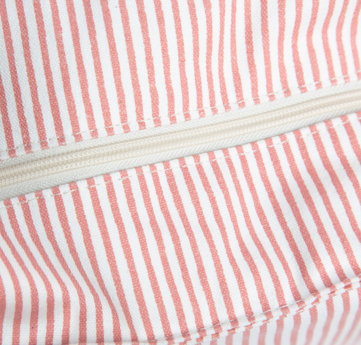 Striped Cooler Tote – Pastel Yellow