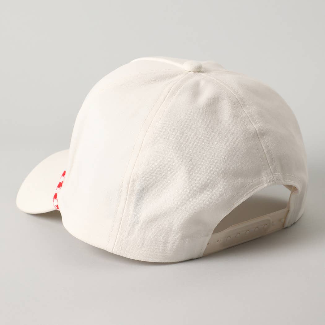 USA Patch Red Rope Trucker Hat