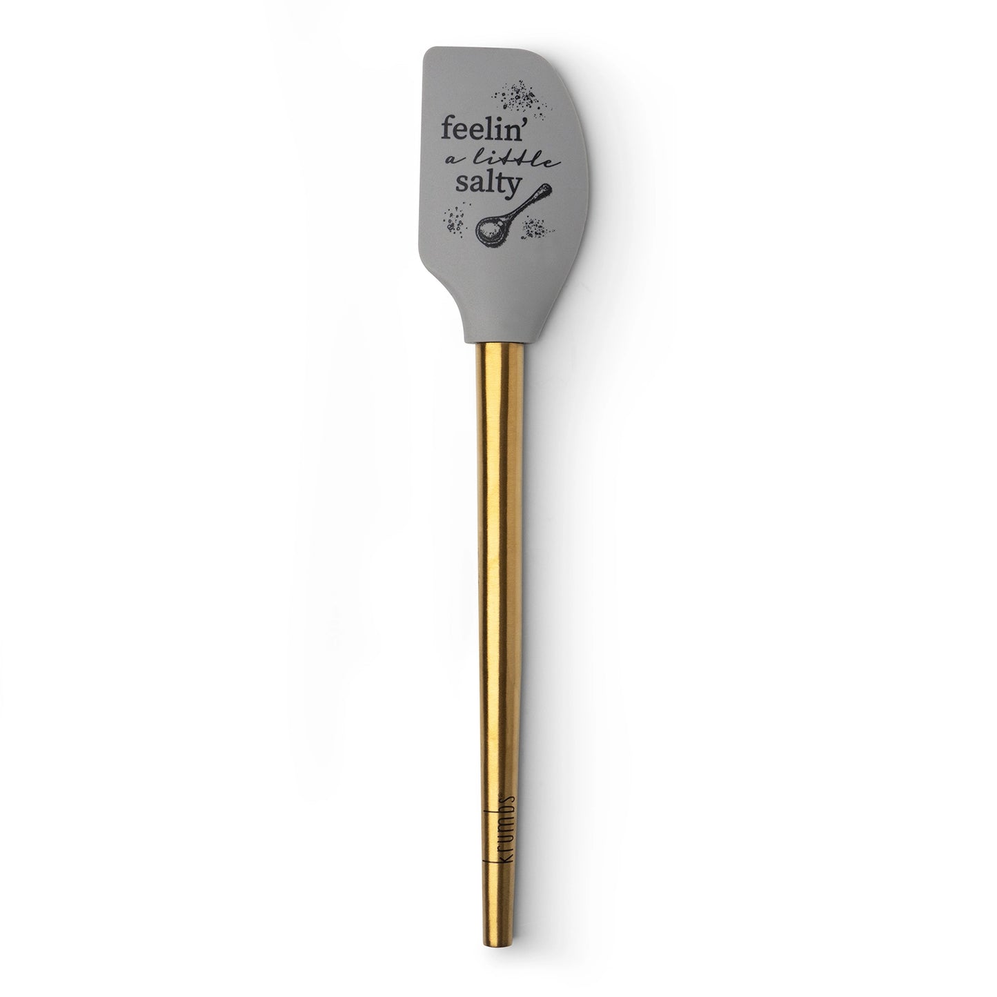 Spatula with Metallic Gold Handle