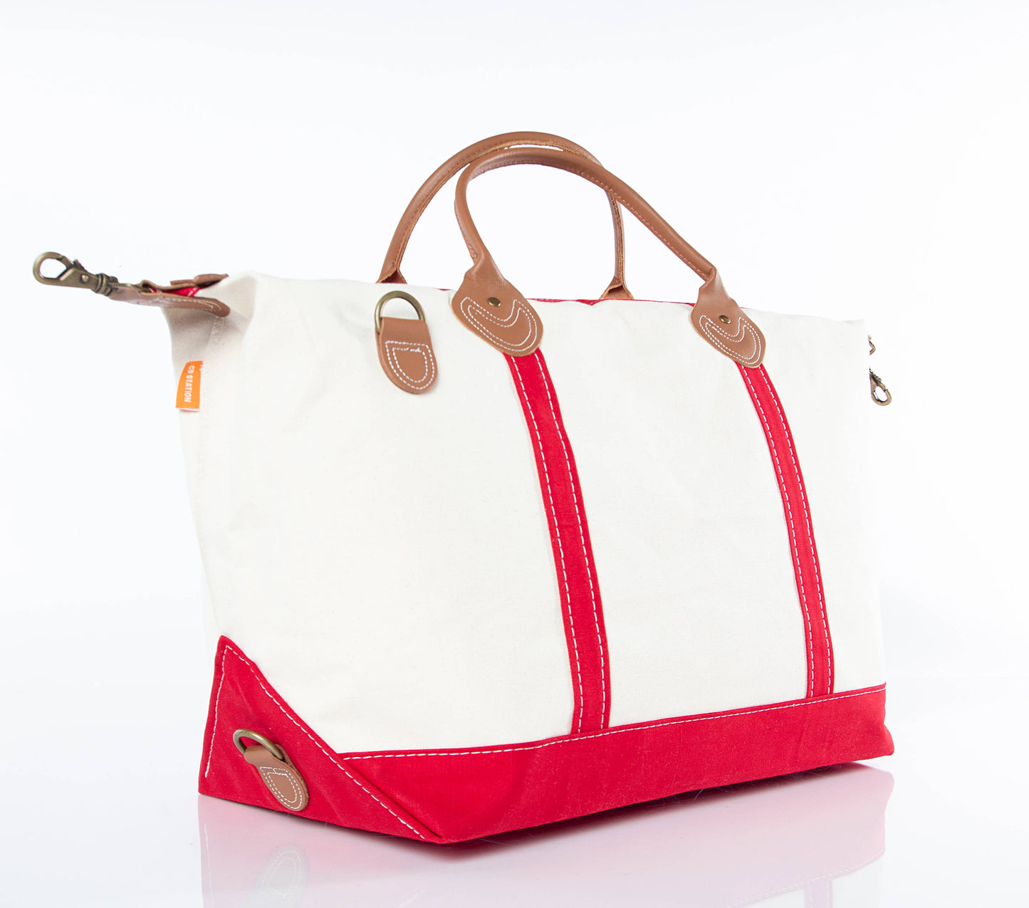 Weekender Canvas Travel Bag – Green