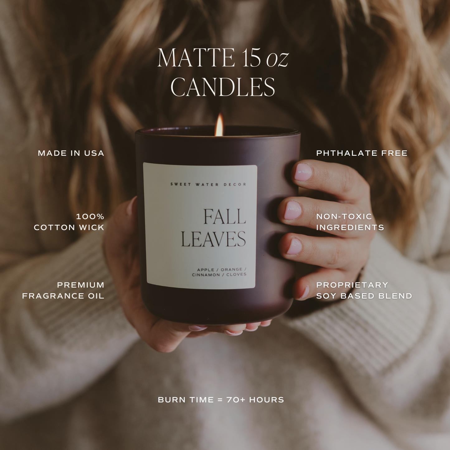Fall Leaves Soy Candle