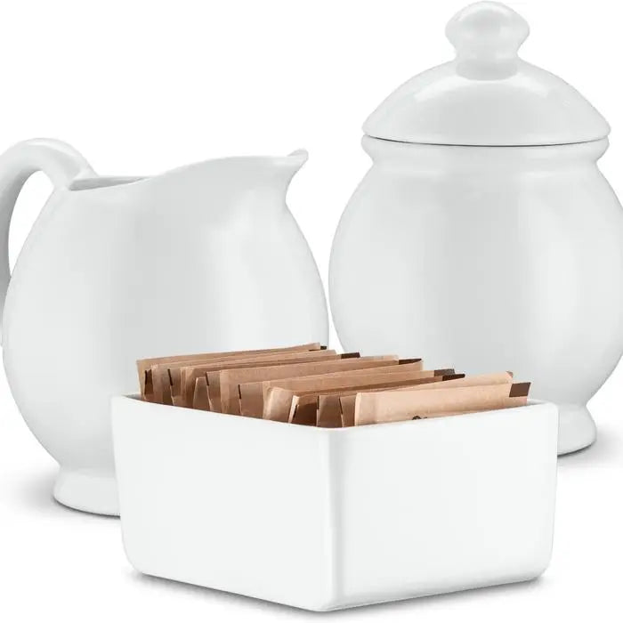 Ceramic Sugar & Creamer Set