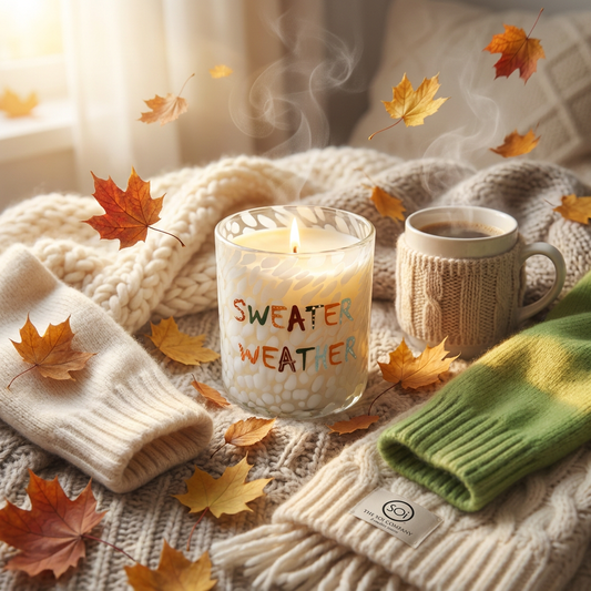 Sweater Weather  12oz  Icon Candle