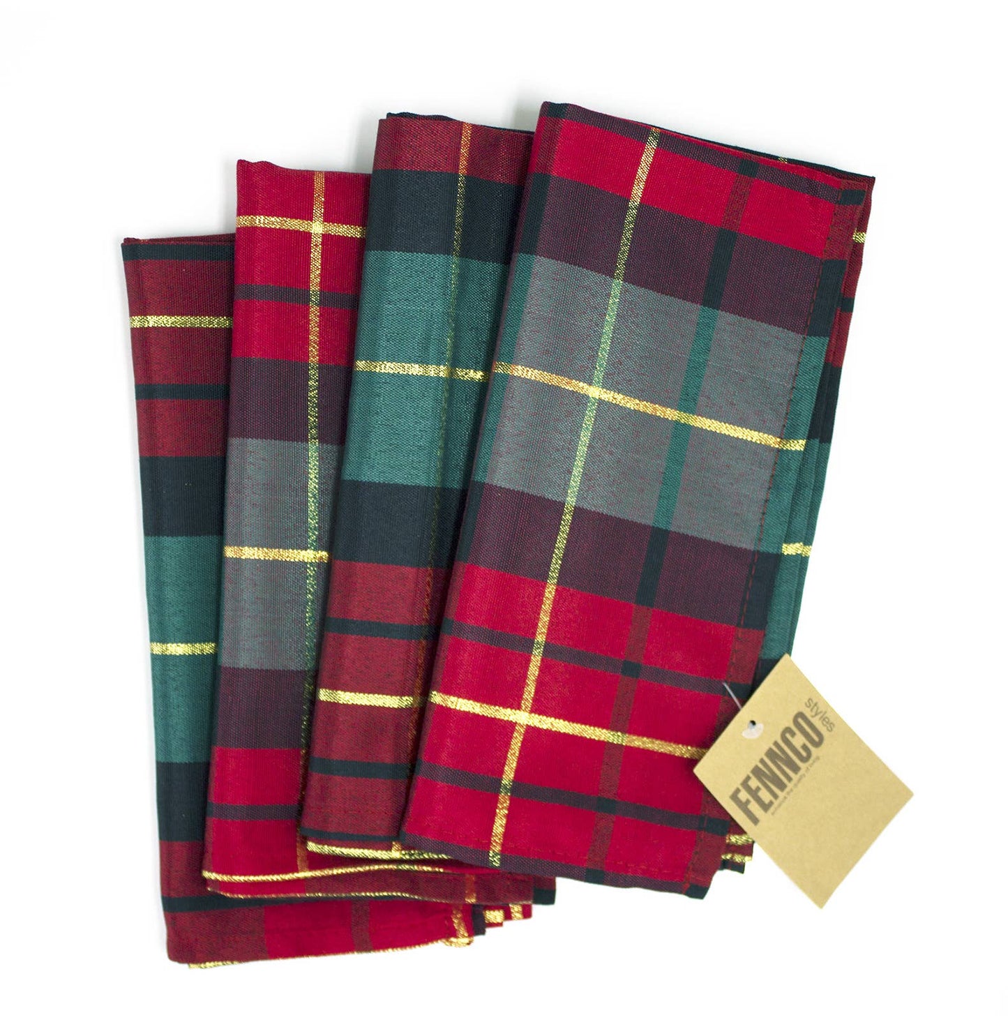 Classic Tartan Plaid Dinner Napkin (20”)