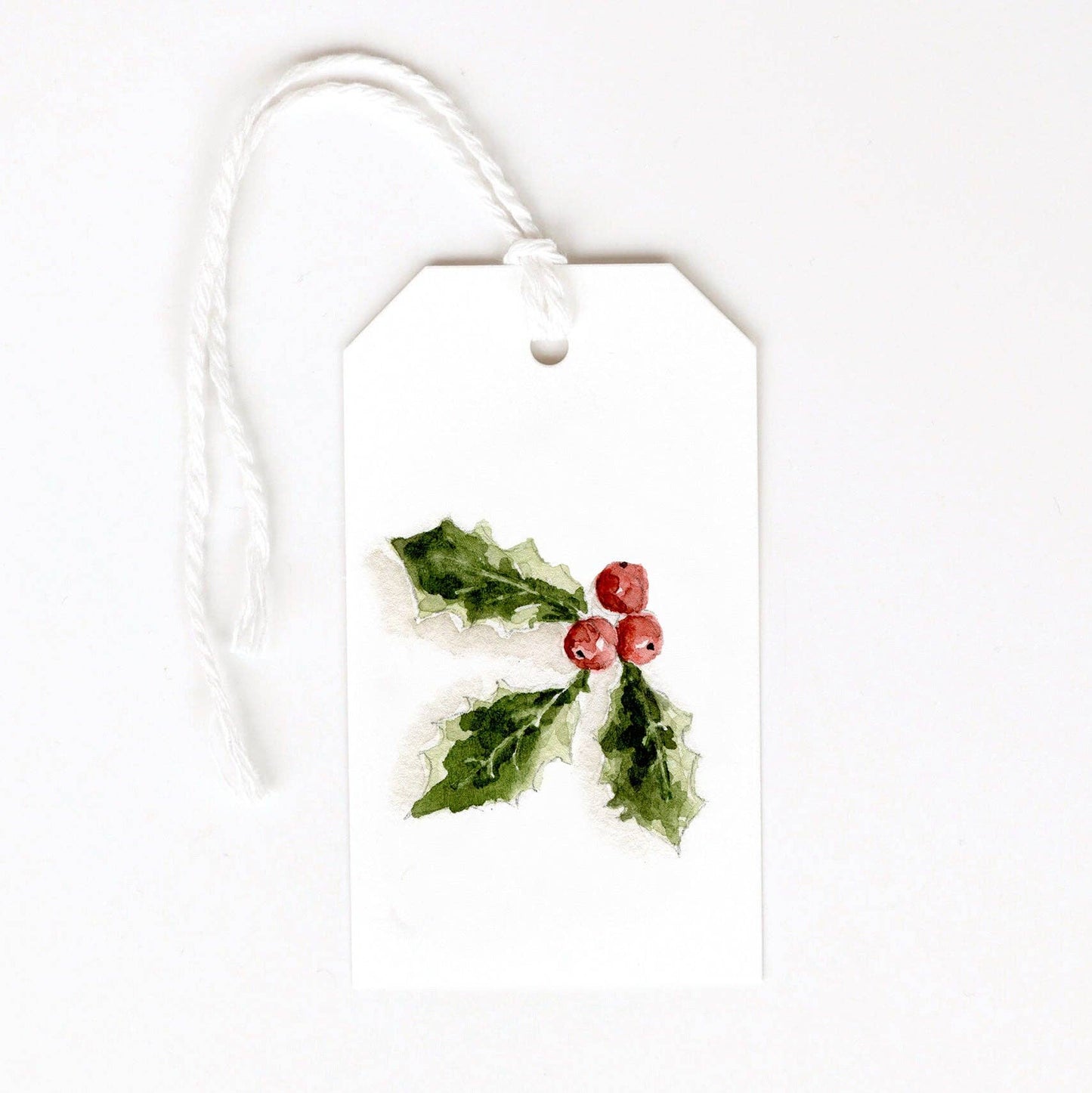 Holly Berry Gift Tags – Set of 8