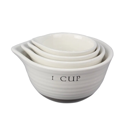 Ceramic Measuring Cups Set