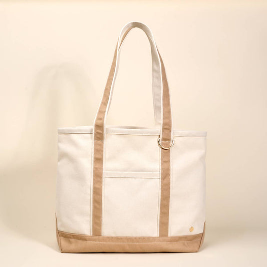 Canvas Tote Bag | Tan