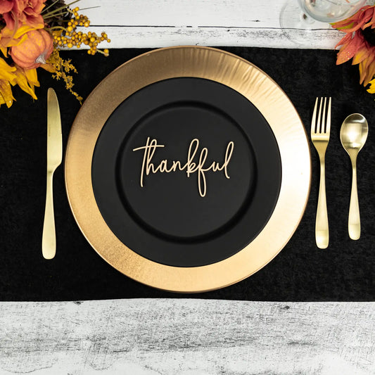 Thankful Place Card Settings