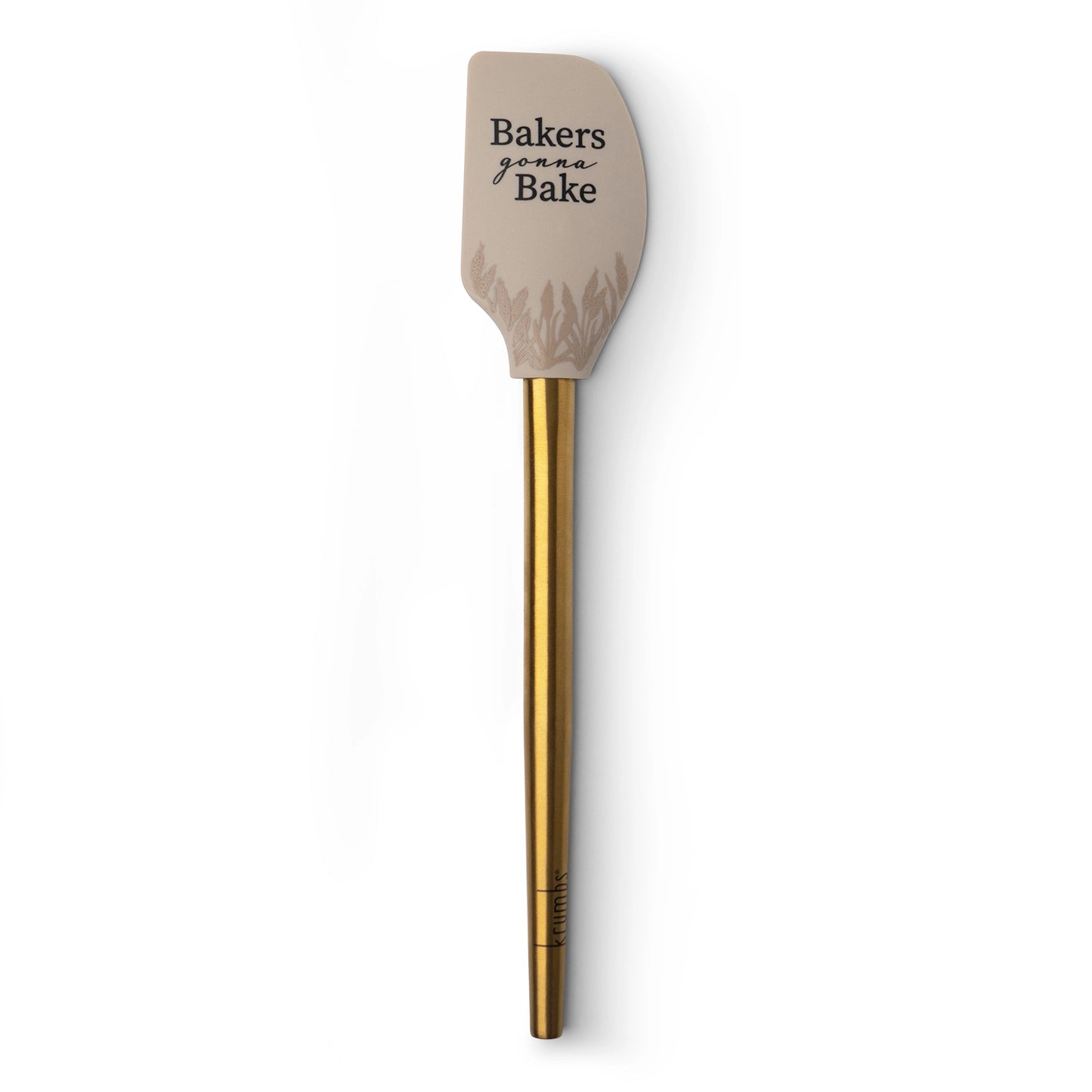 Spatula with Metallic Gold Handle