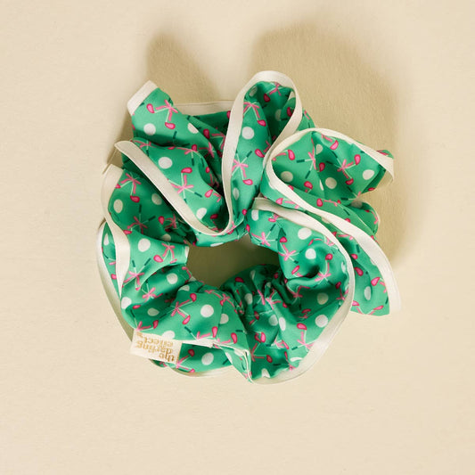 Golf Tee Time Ruffle Scrunchie