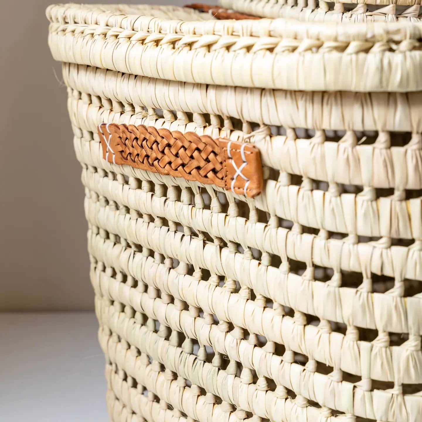 Woven Wicker Storage Basket