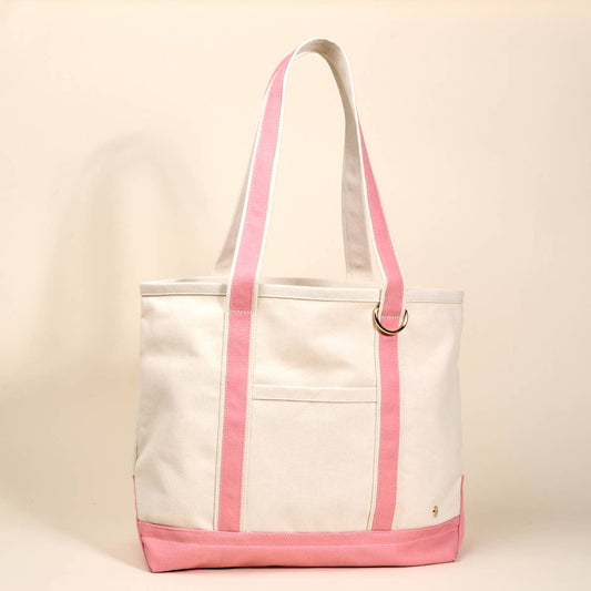 Canvas Tote Bag | Pink