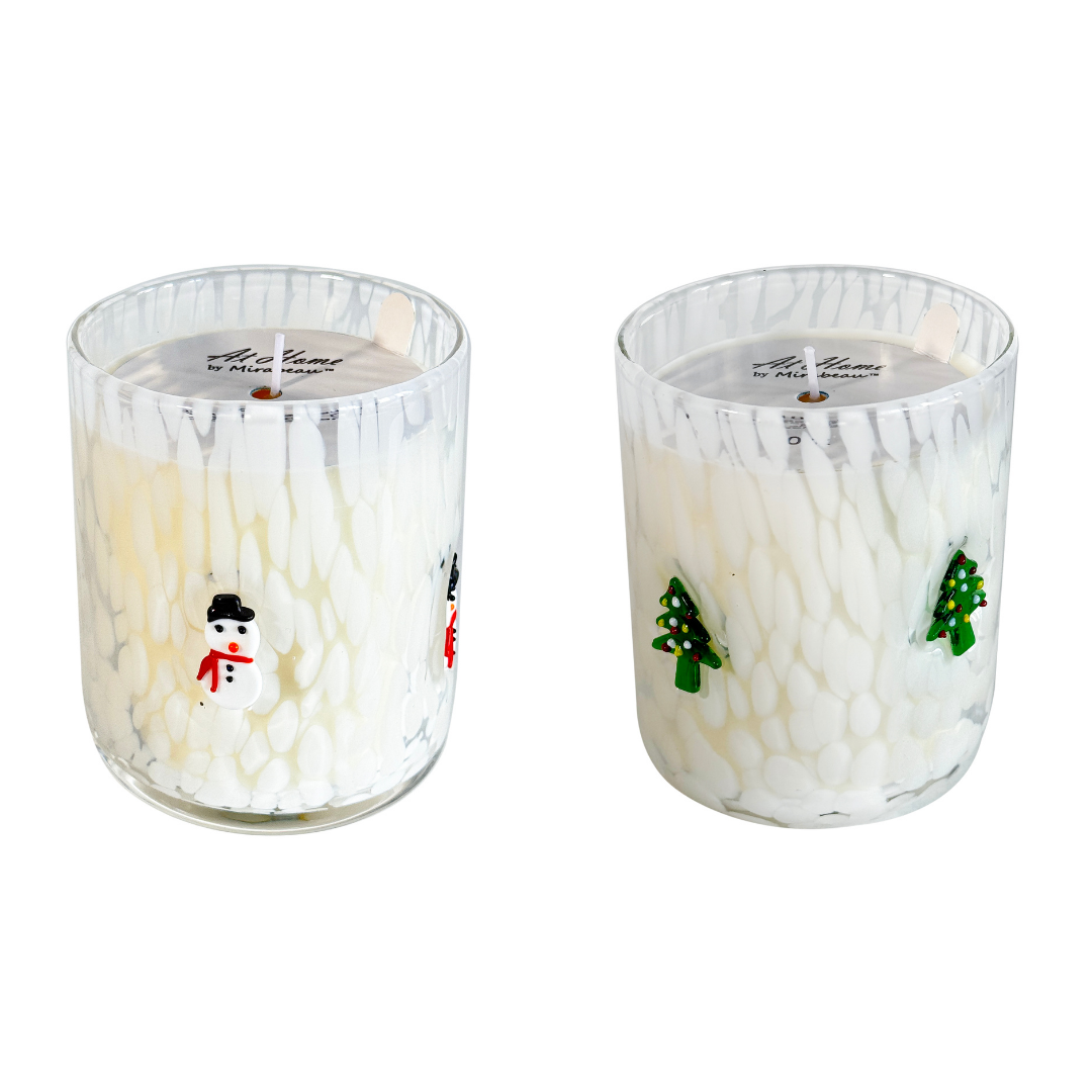 Holiday Icons Glass Candle (10oz)