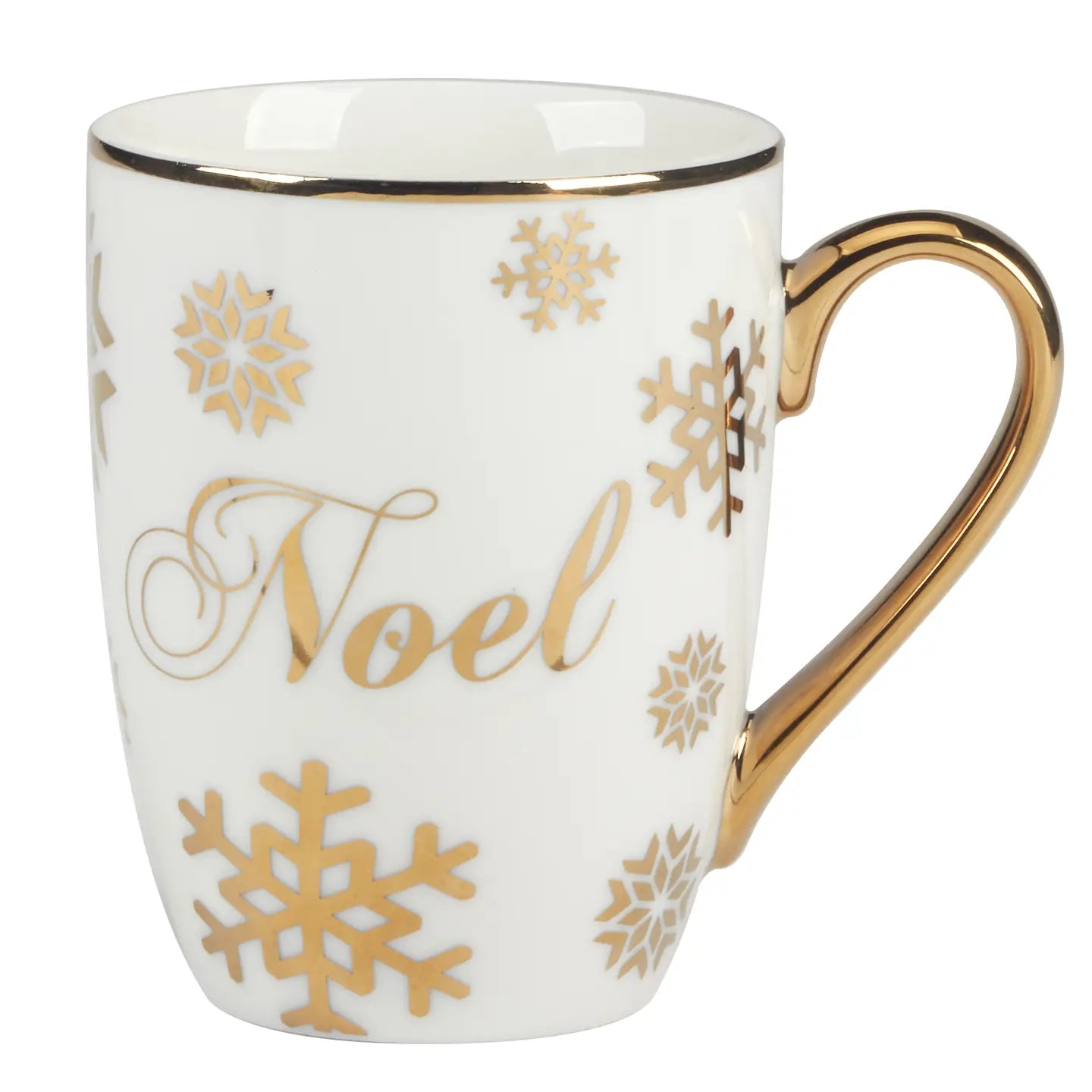 Christmas Glitter Gold Mug