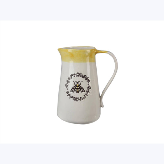 Ceramic Bee Vase/Pitcher  (SKU#: 19749)