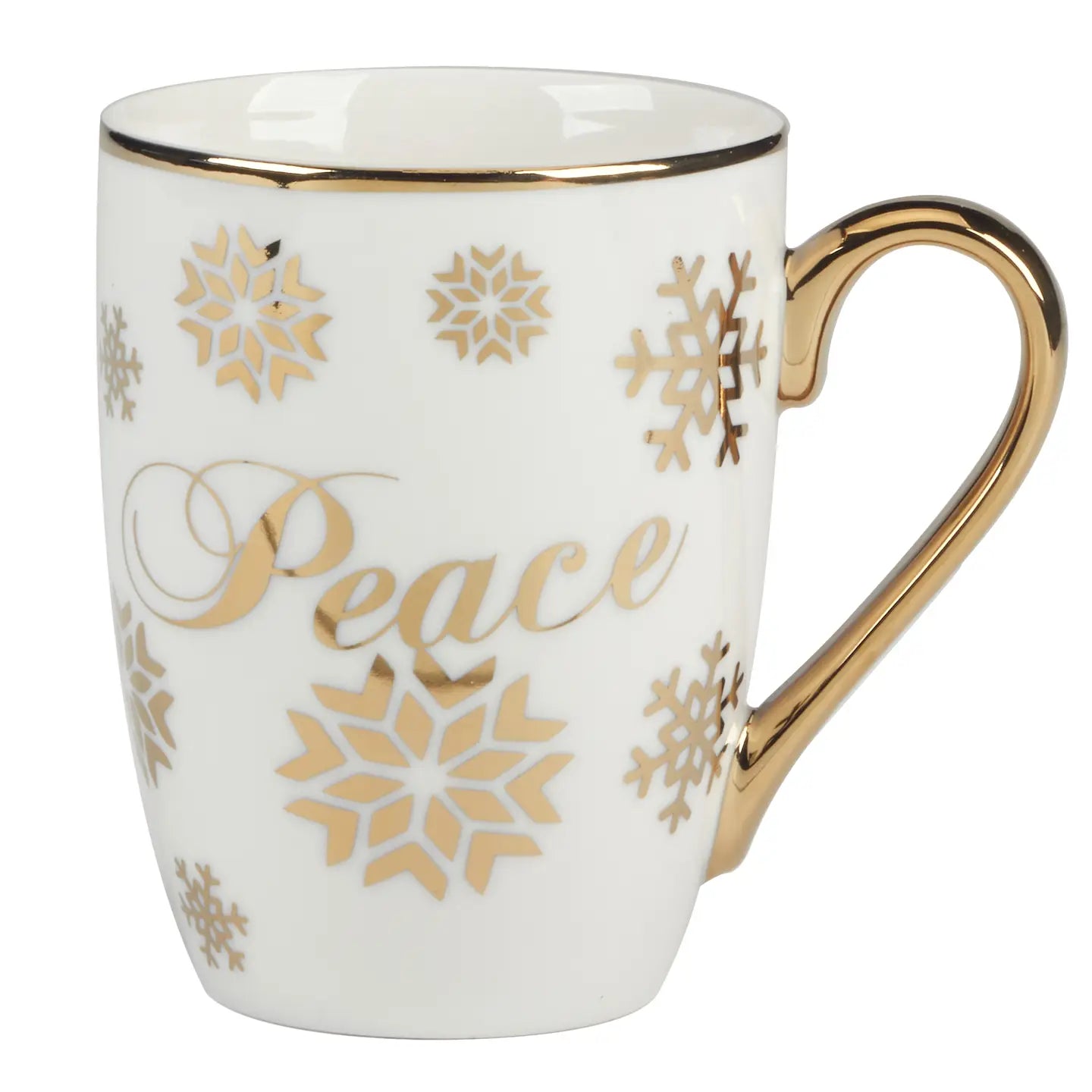 Christmas Glitter Gold Mug