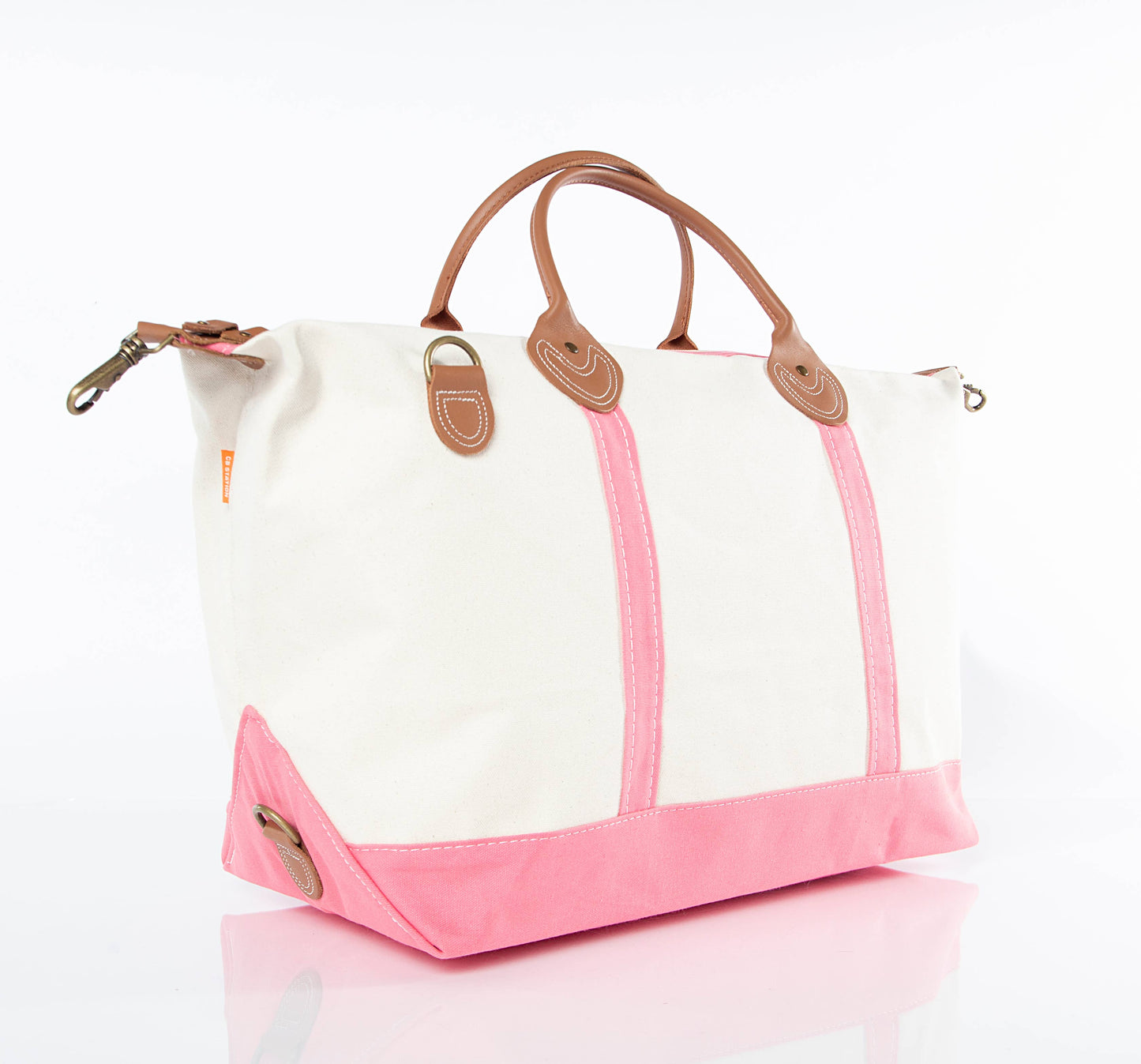 Weekender Canvas Travel Bag – Black